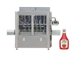 Tomatpasta Jar Ketchup Filling Packing